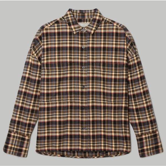 Everlane The Boxy Flannel - Picture 6 of 6